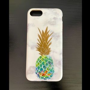 iPhone 8 Marble Pineapple Case - like new